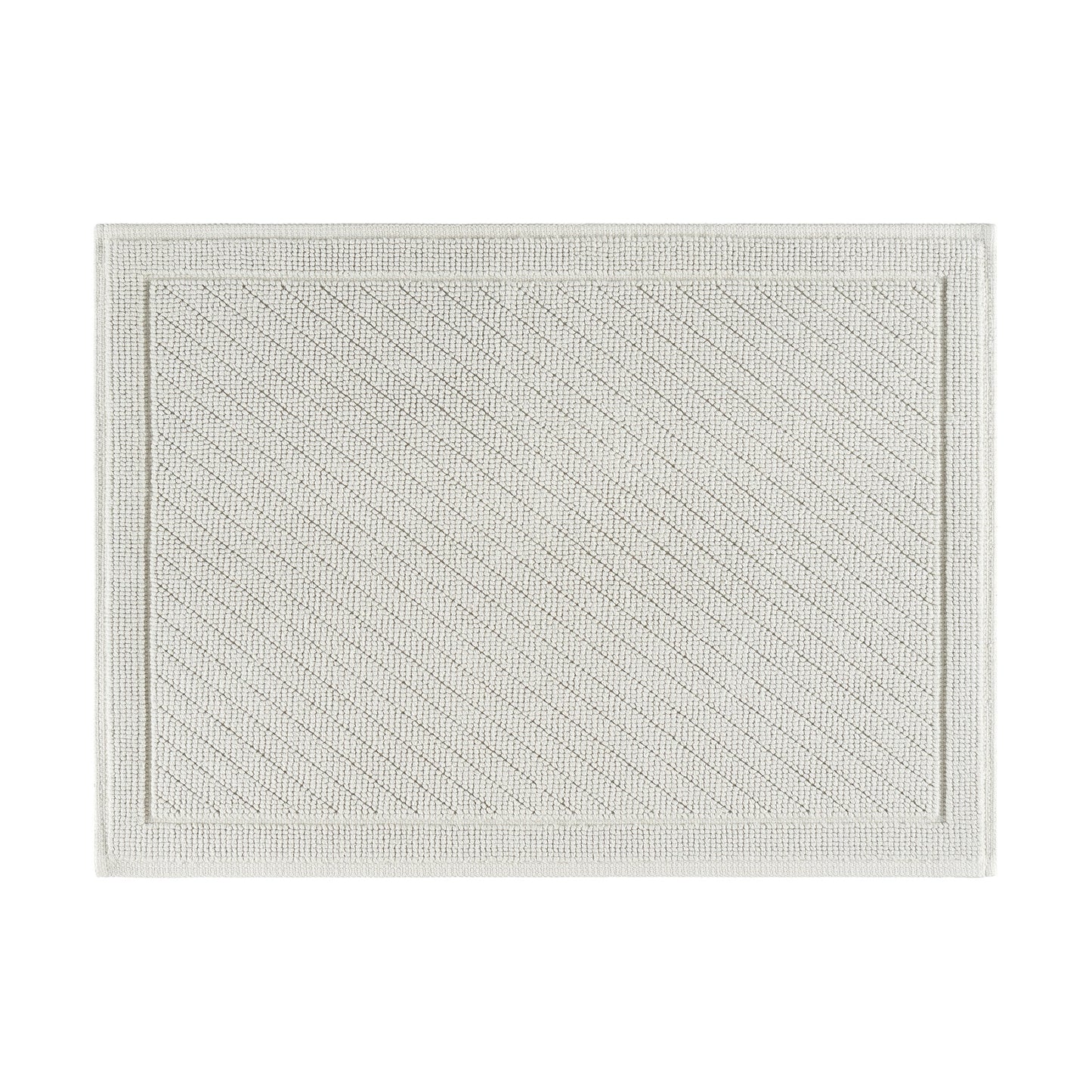 Arkwright Home Host & Home Cotton Bath Rug 17x24 Light Gray (P-HH-BM-1724-GY)