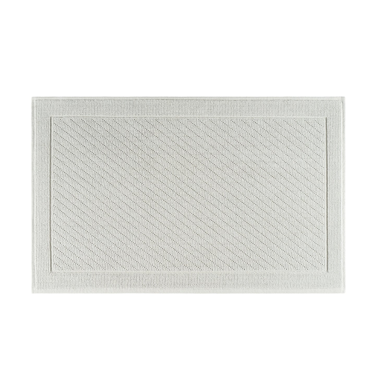 Arkwright Home Host & Home Cotton Bath Rug 20x32 Light Gray (P-HH-BM-2032-GY)