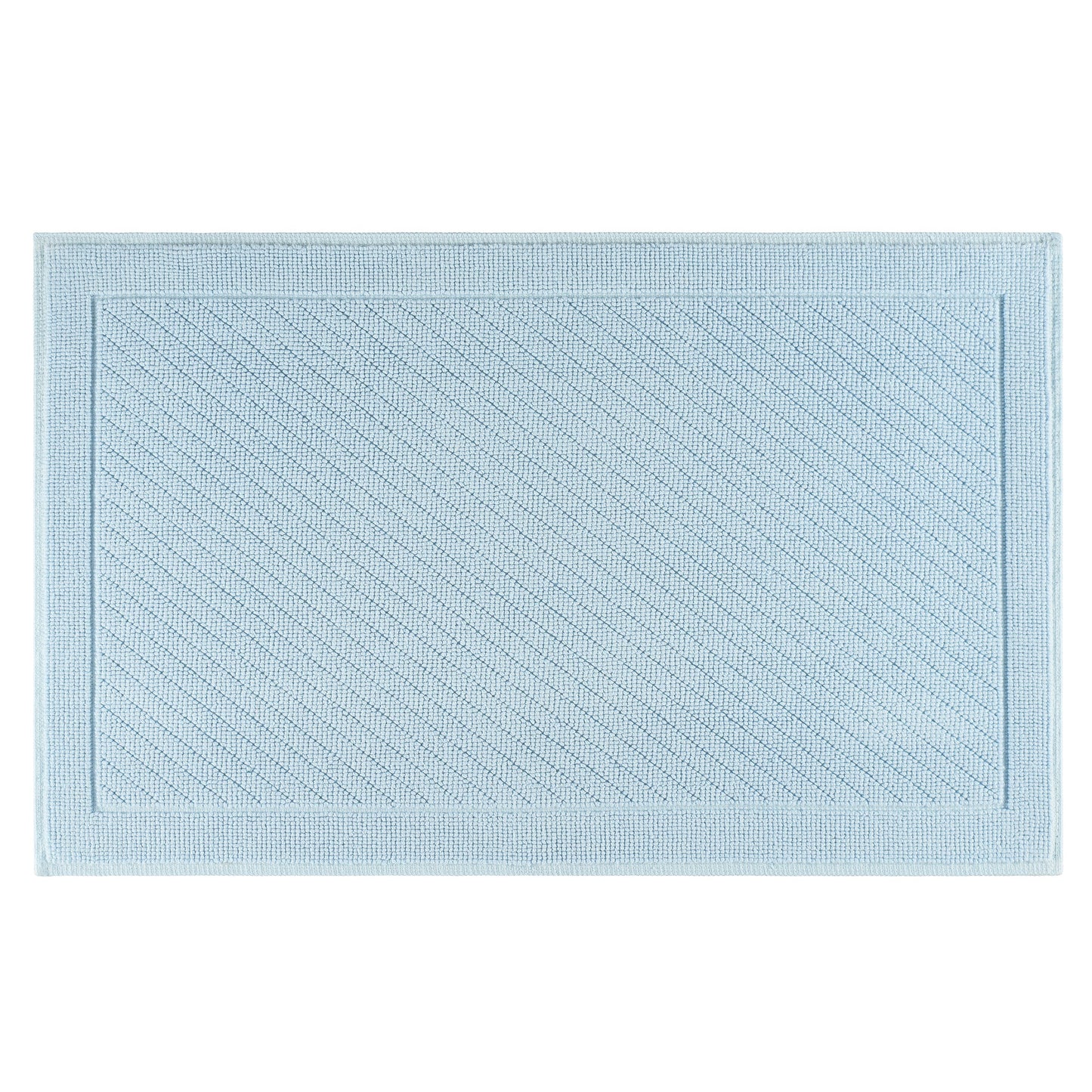 Arkwright Home Host & Home Cotton Bath Rug 24x36 Light Blue (P-HH-BM-2436-LB)