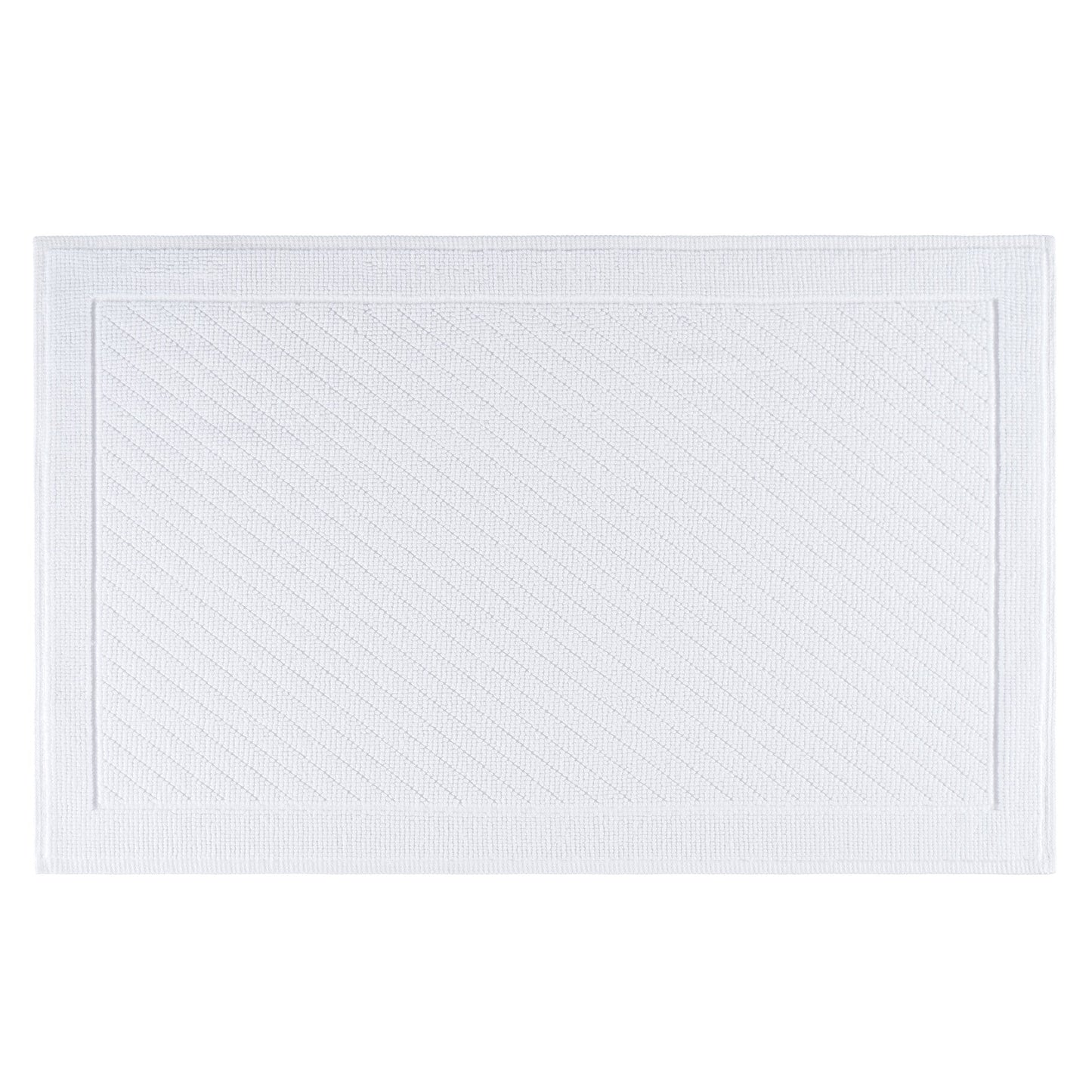 Arkwright Home Host & Home Cotton Bath Rug 24x36 White (P-HH-BM-2436-WH)