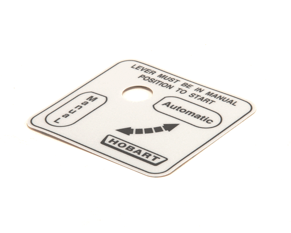 Hobart 00-478274 Label,Auto/Man (Domestic) (HOB00-478274)