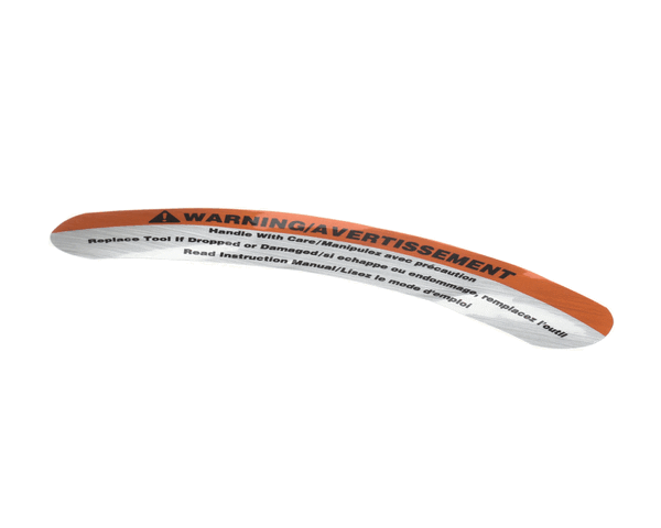Hobart 00-916957-00020 Label, Warning, Bilingual (HOB00-916957-00020)