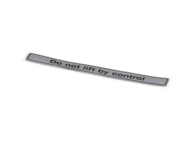 Hobart 00-916957-00050 Label, Slicer Lifting Message (HOB00-916957-00050)