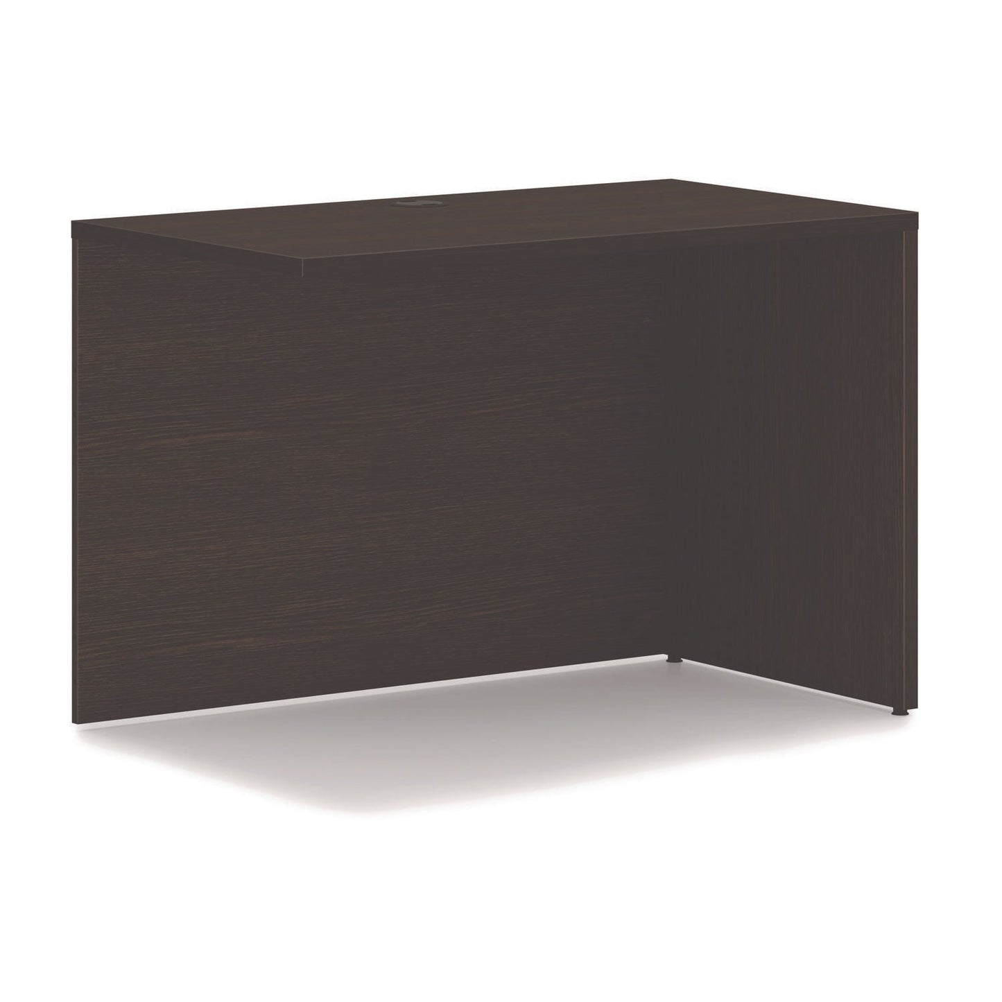 HON Mod L-Station Double Pedestal Desk Bundle, 60" x 72" x 29", Java Oak (HONL6072L2BBFJA)
