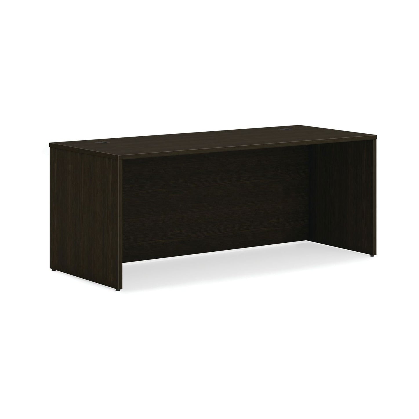 HON Mod Double Pedestal Desk Bundle, 72" x 30" x 29", Java Oak (HONMOD010)