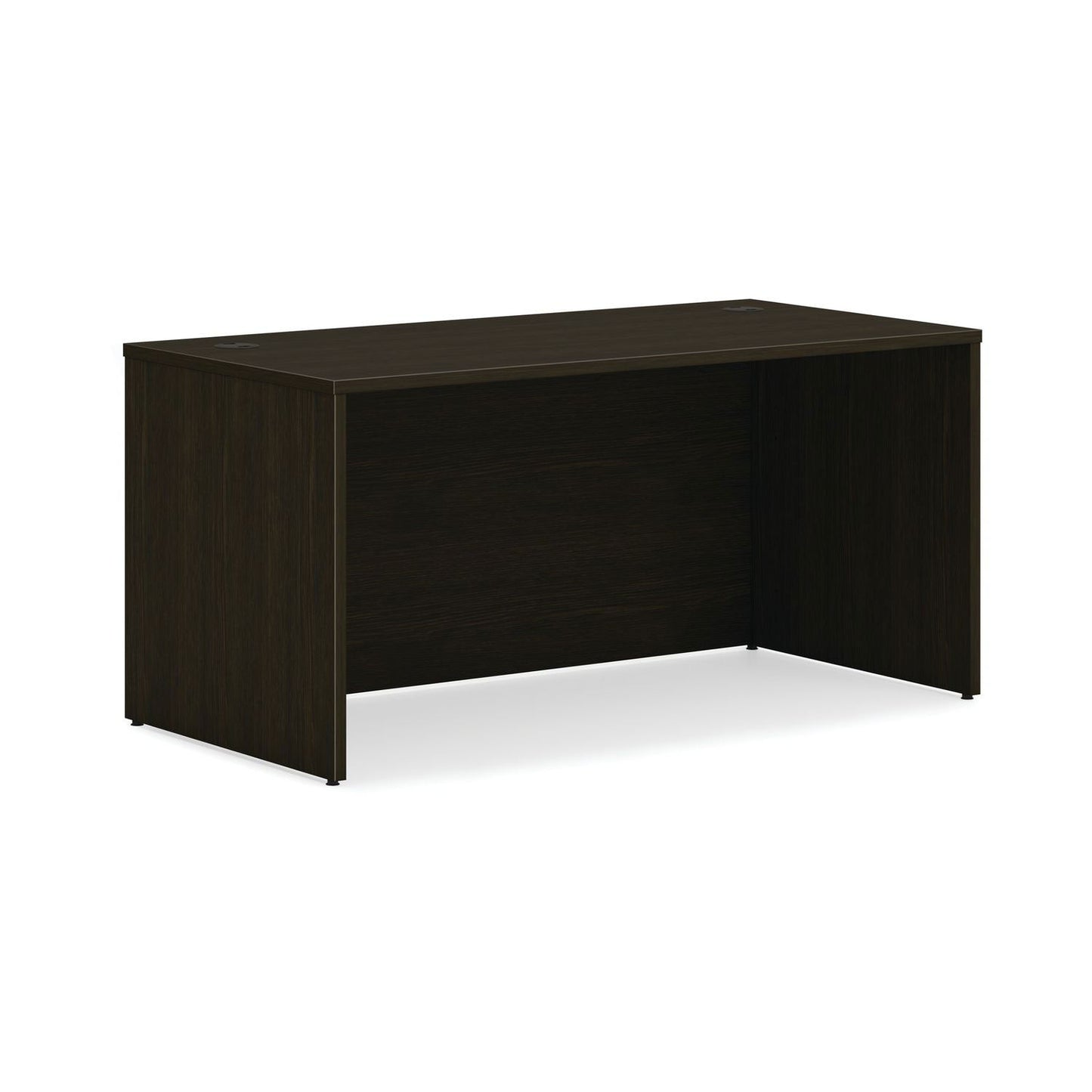 HON Mod Single Pedestal Desk Bundle, 60" x 30" x 29", Java Oak (HONMOD015)