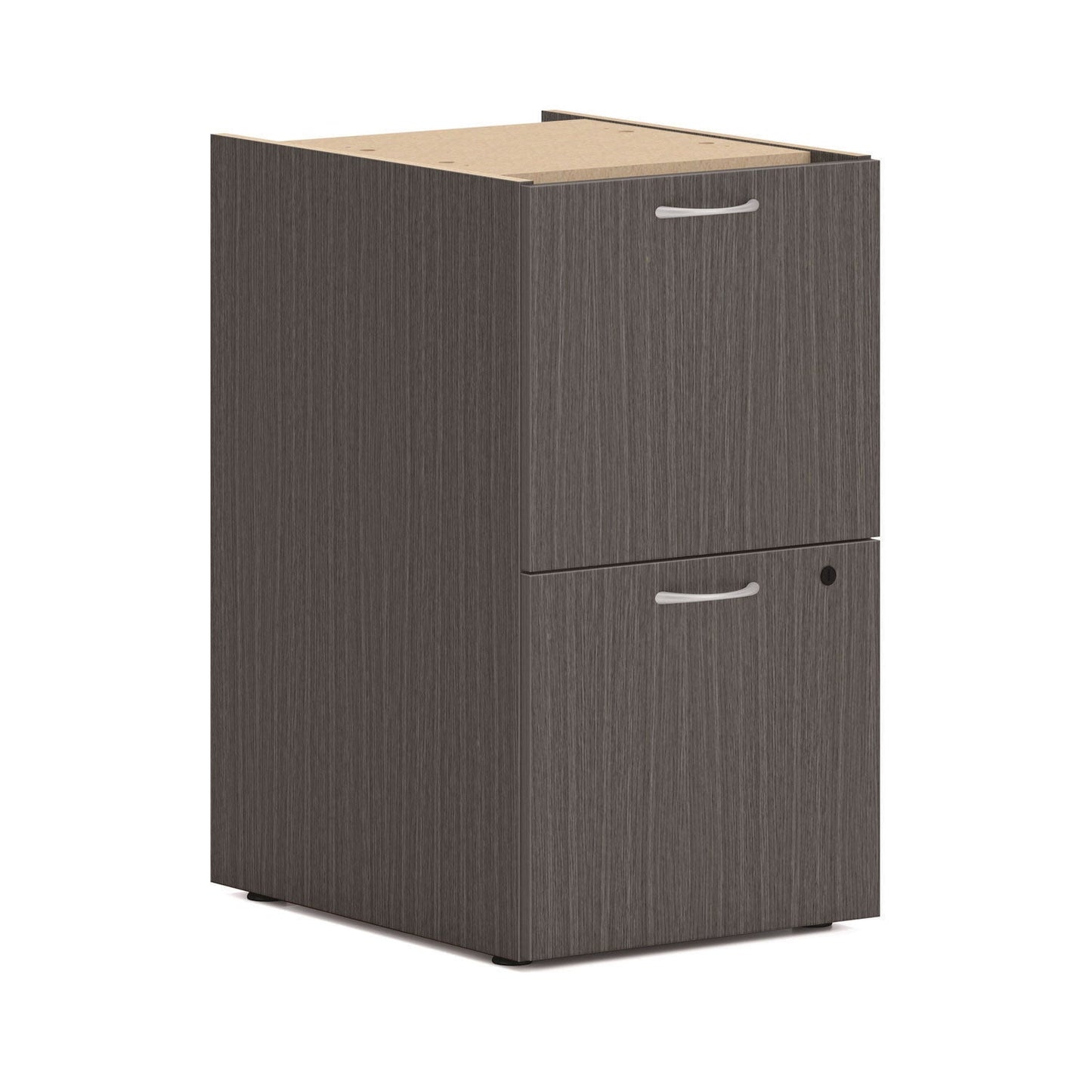 HON Mod U-Station Bundle, 66" x 96" x 29", Slate Teak (HONMOD077)