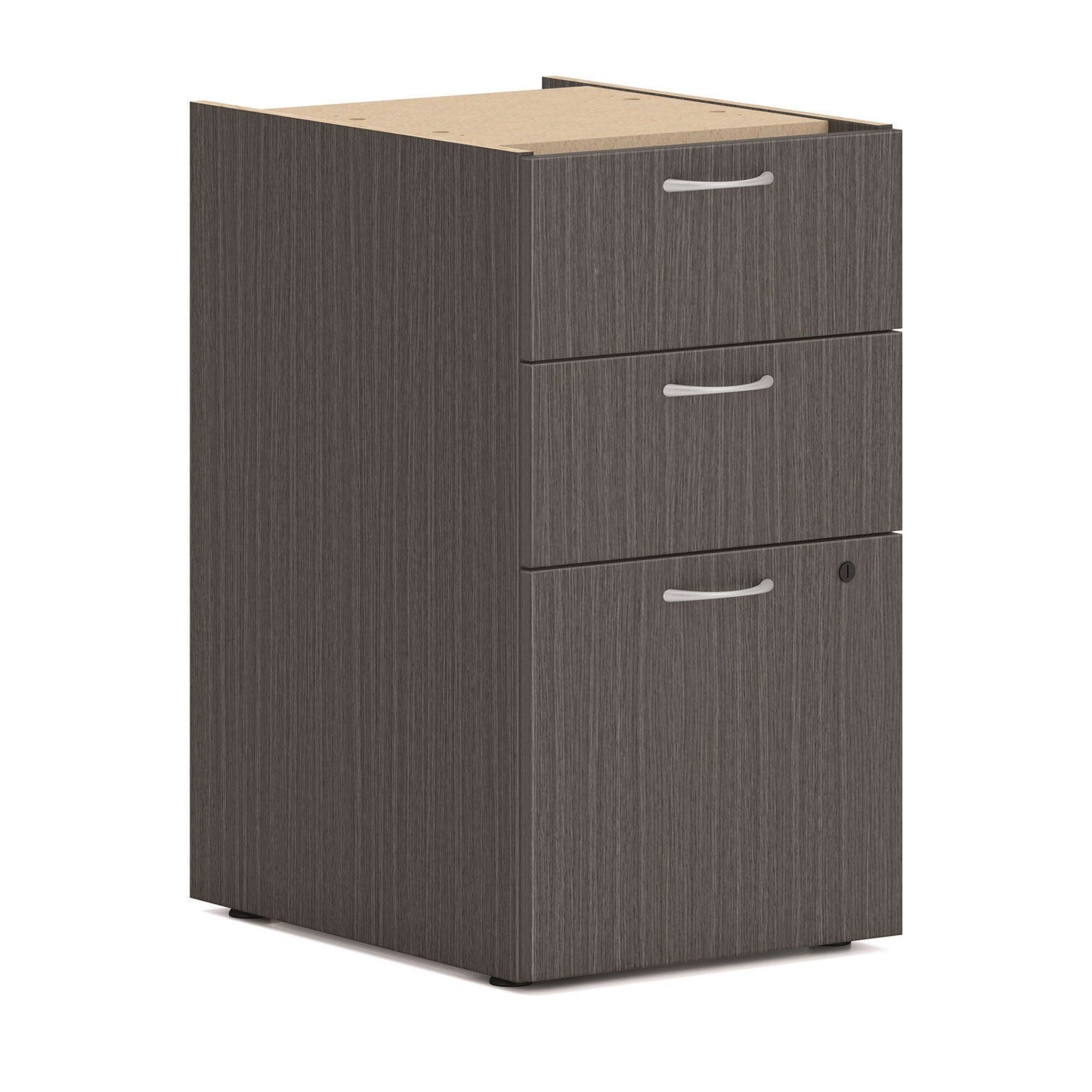 HON Mod U-Station Bundle, 66" x 96" x 29", Slate Teak (HONMOD077)