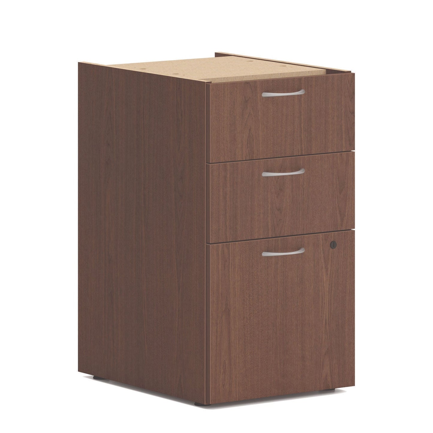 HON Mod U-Station Bundle, 66" x 96" x 29", Sepia Walnut (HONMOD079)