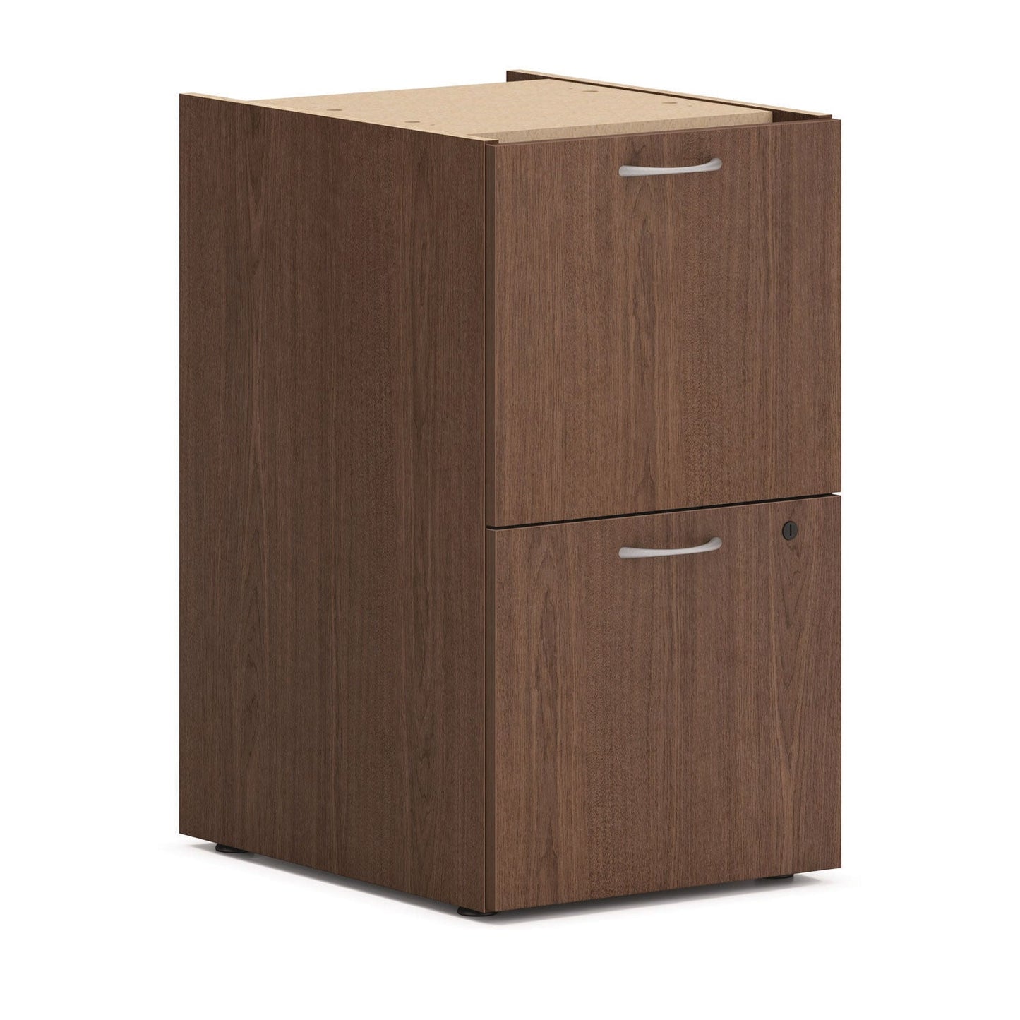 HON Mod U-Station Bundle, 66" x 96" x 29", Sepia Walnut (HONMOD079)