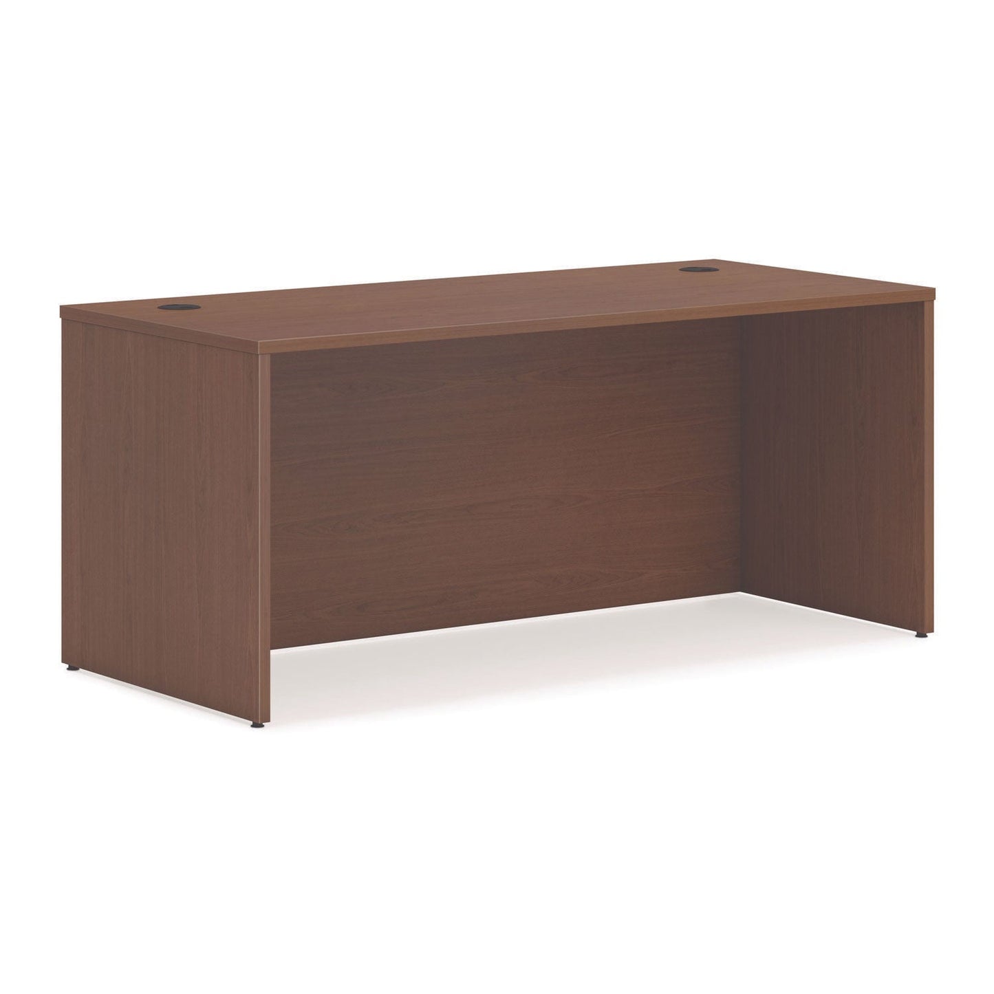 HON Mod U-Station Bundle, 66" x 96" x 29", Sepia Walnut (HONMOD079)