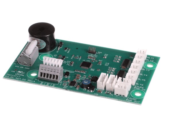 Hatco 02.01.467.00 Pcb,6Chnl,10K Ntc Temp Control (HT02-01-467-00)