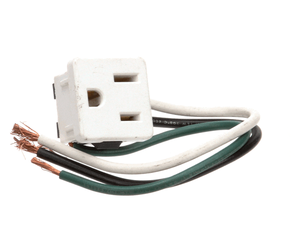 Hussmann 125010443 (E)Recpt Snap-In Wht 1374-1W (HUS125010443)