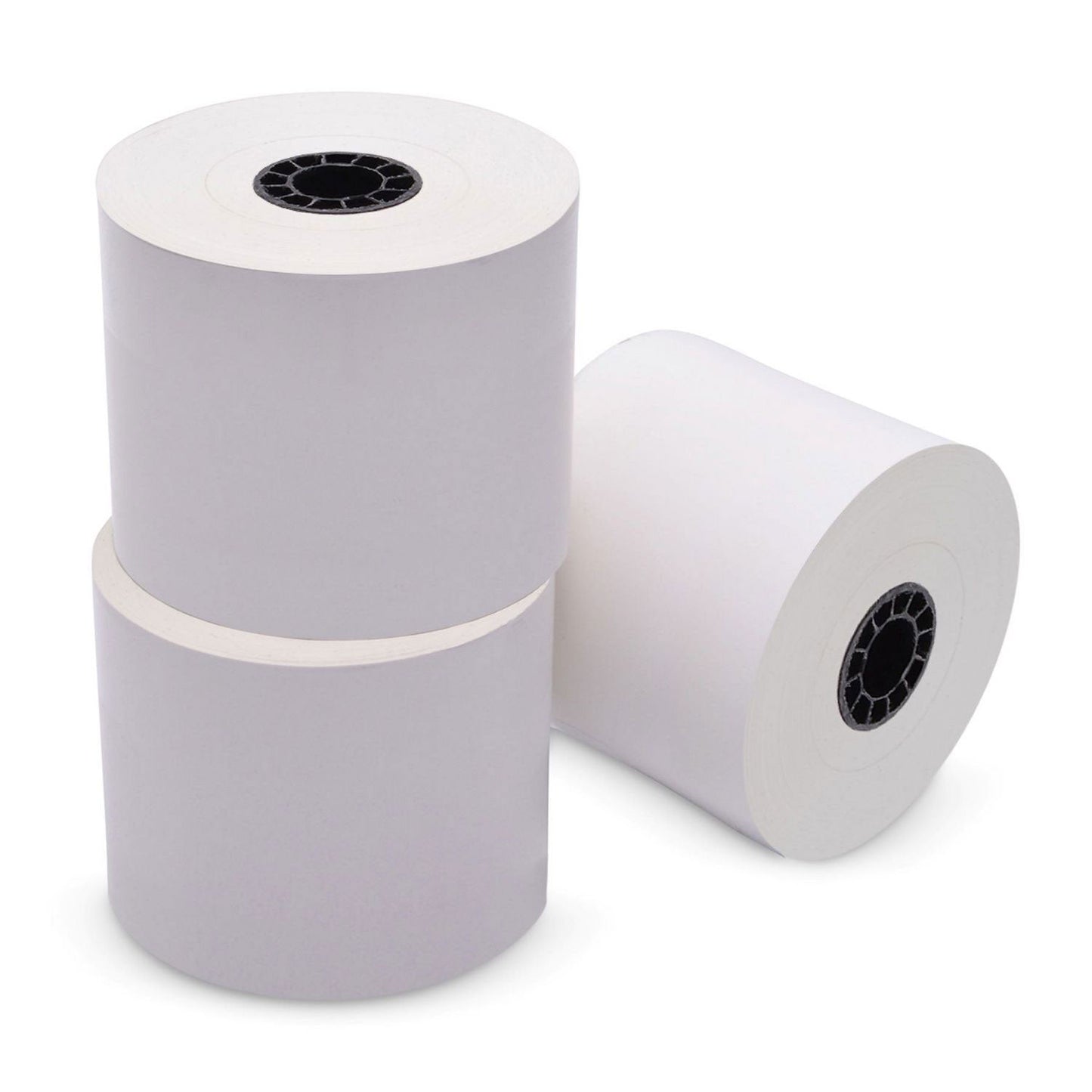 Iconex Sticky Media, 3.15" x 270 ft, White, 12 Rolls/Carton (ICX90230088)