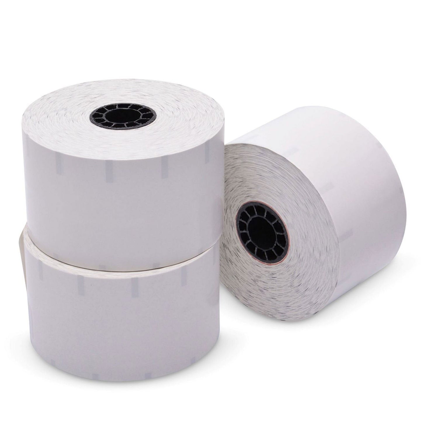 Iconex Sticky Media, 2.28" x 350 ft, White, 12 Rolls/Carton (ICX90232634)