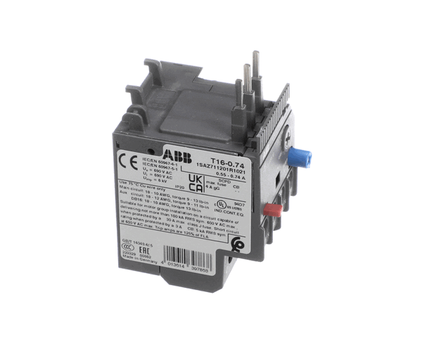 Jackson 50001292 Overload, .43-.65A 600V(Mt03D) (JAC50001292)