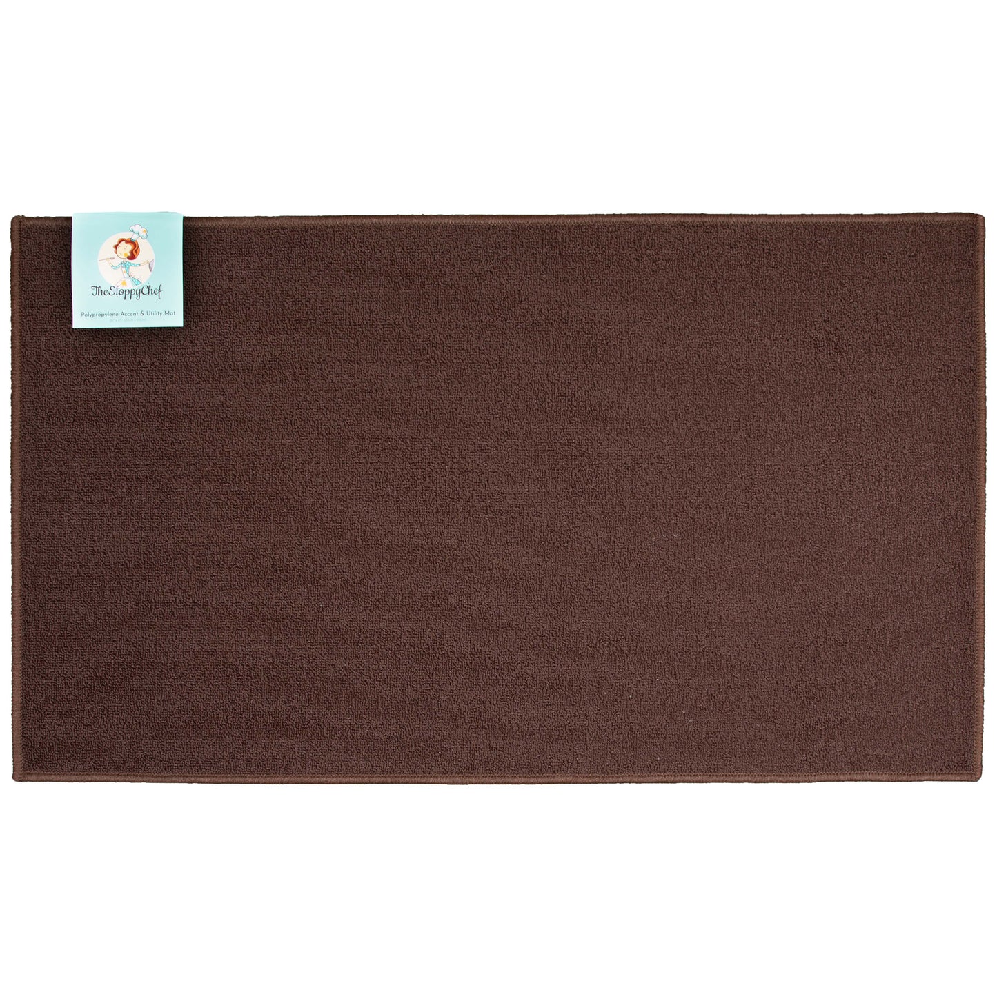 Sloppy Chef Accent Rug 26x45 Brown (PNP-JKT-26X45-BR)