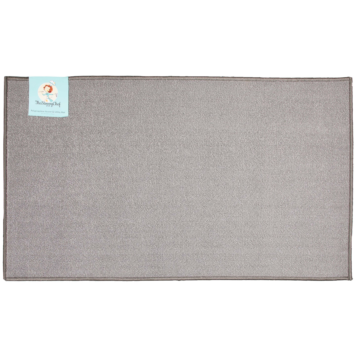 Sloppy Chef Accent Rug 26x45 Silver (PNP-JKT-26X45-SL)