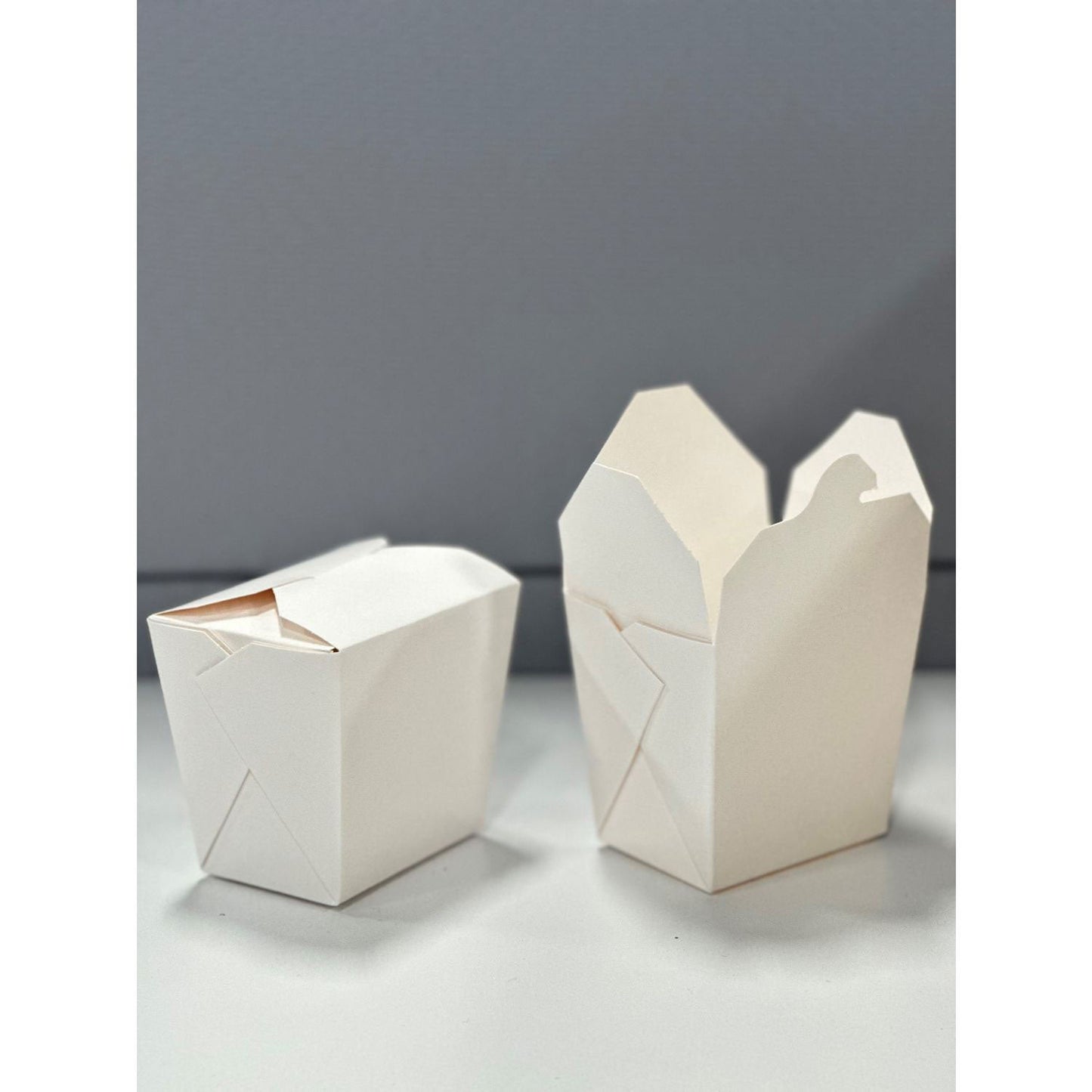 Kari-Out Food Pail, 16 oz, 3.63 x 3 x 3.5, White, Paper, 400/Carton (KOT3103016)