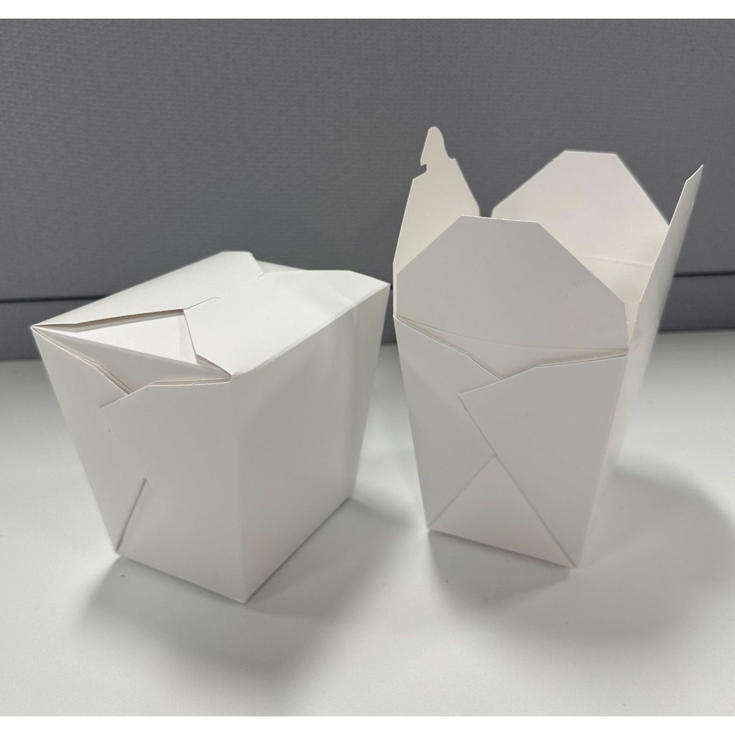 Kari-Out Food Pail, 32 oz, 4 x 3.69 x 4.55, White, Paper, 400/Carton (KOT3103032)