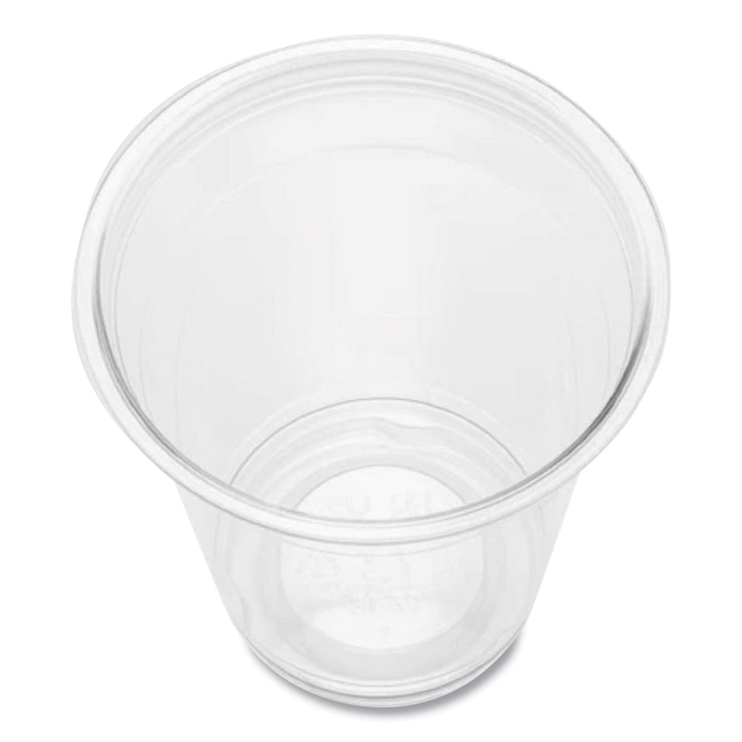 Karat PET Plastic Cups, 92 mm Rim Diameter, 12 oz, Clear, 1,000/Carton (KRTCKC12S)