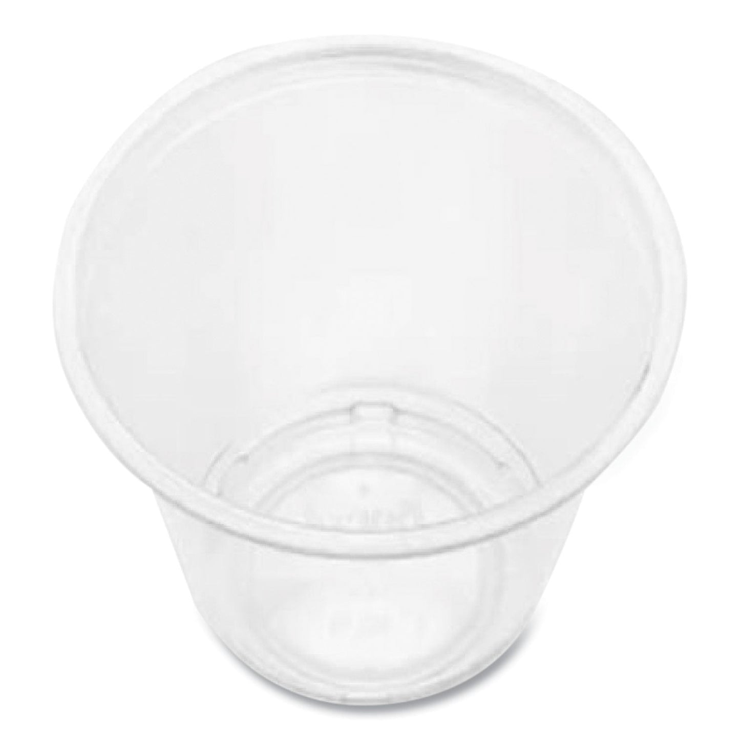 Karat PET Plastic Cups, 3 oz, Clear, 2,500/Carton (KRTCKC3)