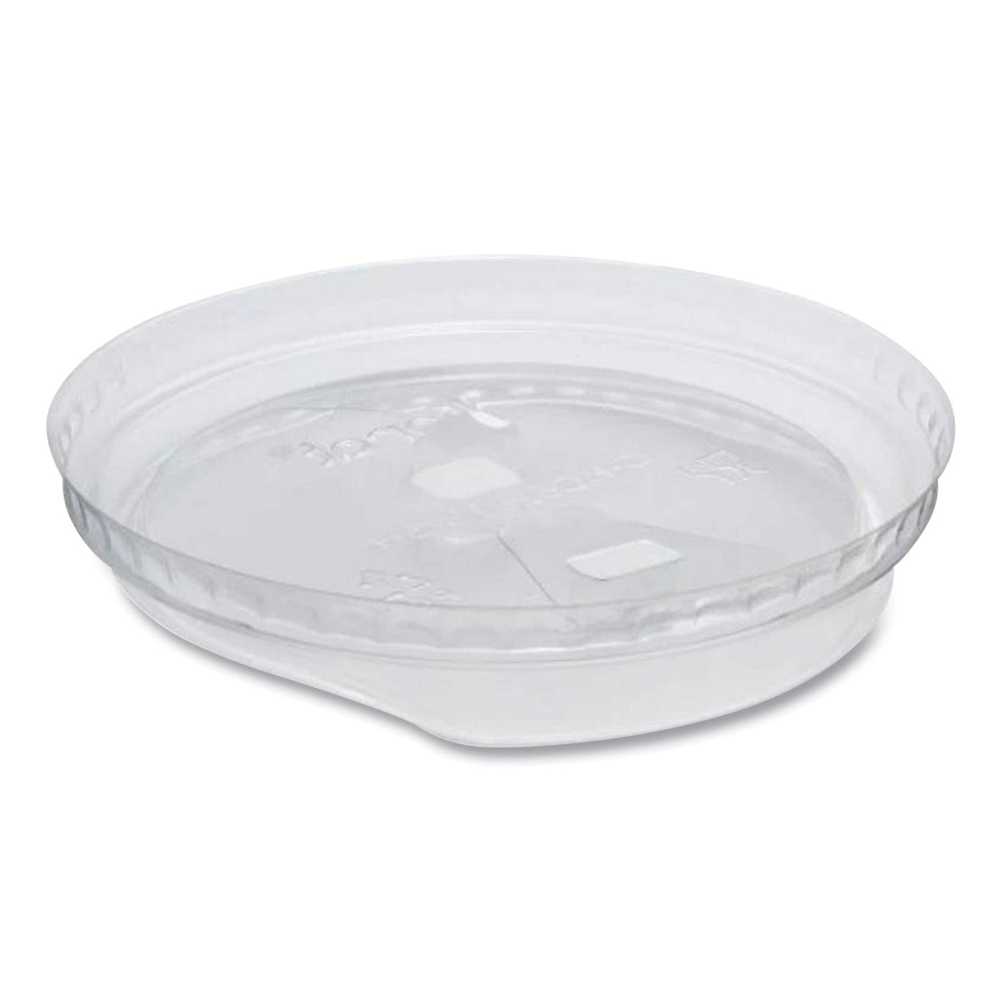 Karat PET Lids, Strawless Sipper, Fits 12 oz to 24 oz Cold Cups, Clear, 1,000/Carton (KRTCKC626TSSH)