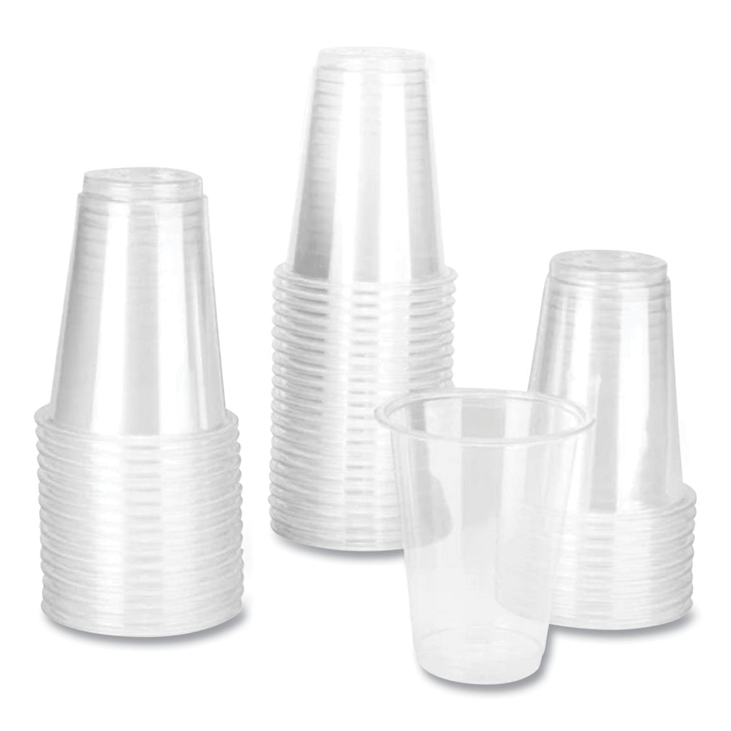 Karat PET Plastic Cups, 7 oz, Clear, 1,000/Carton (KRTCKC7)