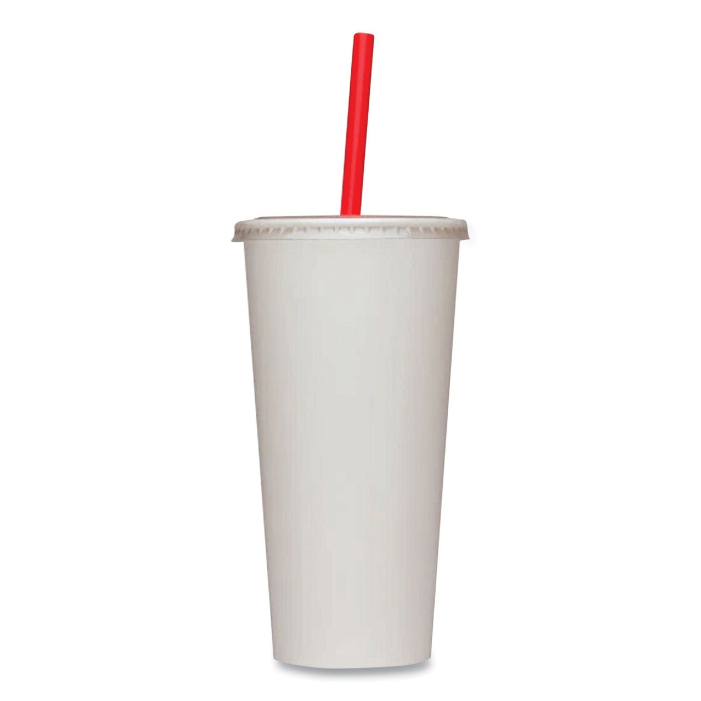 Karat PET Lids, Fits 12 oz to 22 oz Double Poly Paper Cold Cups, Flat Lid, Clear, 1,000/Carton (KRTCKCL90)