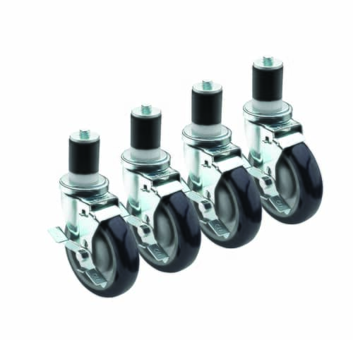 Krowne 28-129S 1-5/8 Stem Caster With 5 Wheel (Set Of 4 (KRW28-129S)