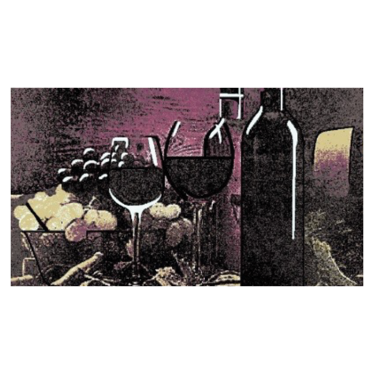 Sloppy Chef Printed Rug 18x30 Wine - NEW 2023 (KTC-18X30-WIN)