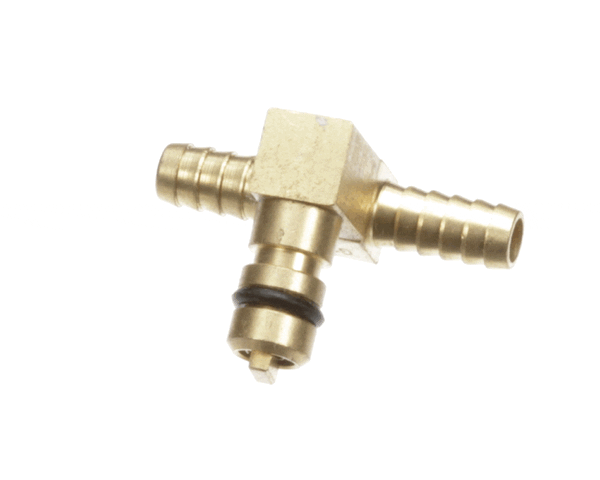 Lancer 1522-000 Flojet Brass 1/4 Barb Offset T (LAN1522-000)