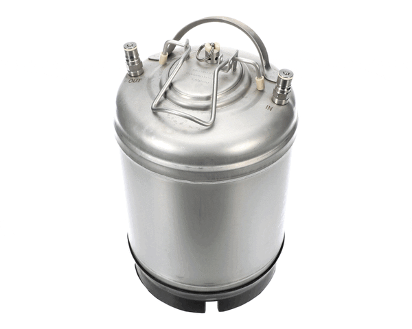 Lancer Ckn25Inx Ball Lock, 2.5Gal Corny Keg (LANCKN25INX)