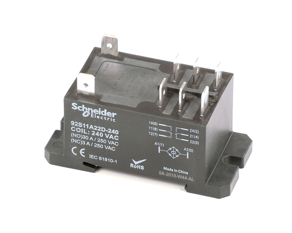 LBC Bakery Equipment 30701-05-240 Relay, 240 Vac (LBC30701-05-240)
