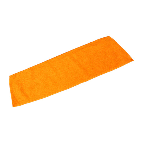 Impact® Disposable Microfiber Mop Pads, 18 Inch, Orange, 50/Bag, 10 Bags/Case (IMPLBH18DISP)