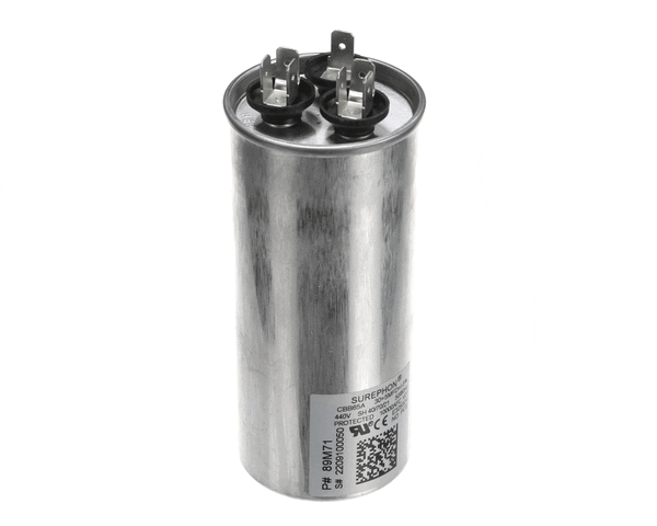 Lennox 89M71 0/5 Mfd Dual Run Capacitor, 440 Vac, Rou (LEN89M71)