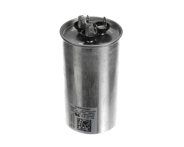 Lennox 89M92 80+10 Mfd 370V Rnd.Run Cap (LEN89M92)