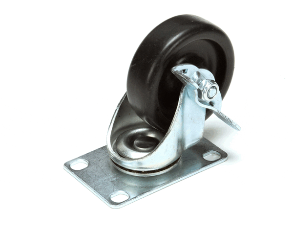Lang 2P-72901-17 Caster Swivel W/Brk 35/16Trd (LG2P-72901-17)