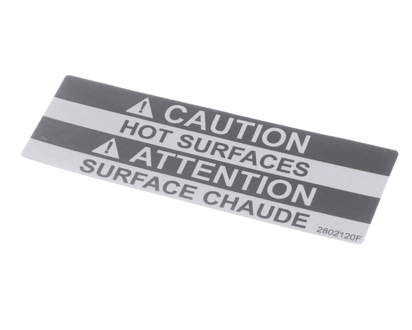 Lincoln 369668 Label Caution Hot (LIN369668)