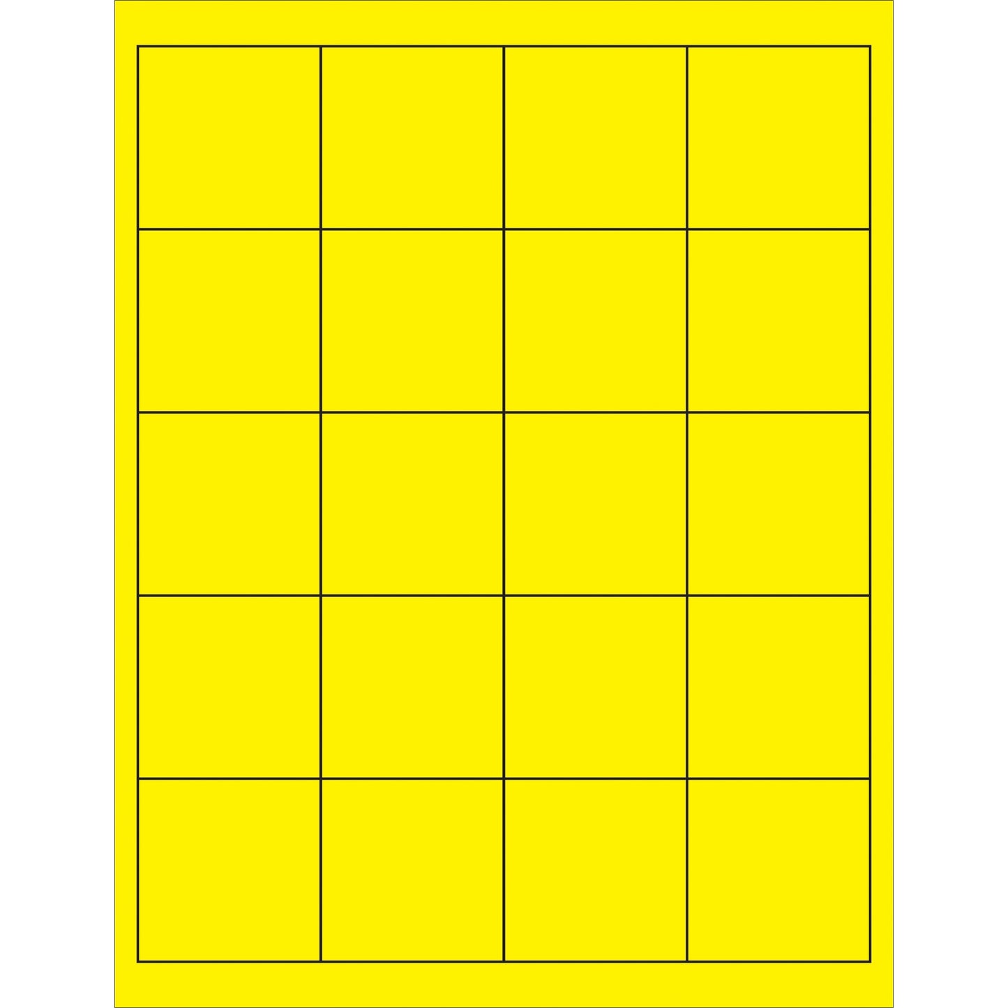 tape-logic-r-2-x-2-fluorescent-yellow-rectangle-laser-labels-ll172ye_1