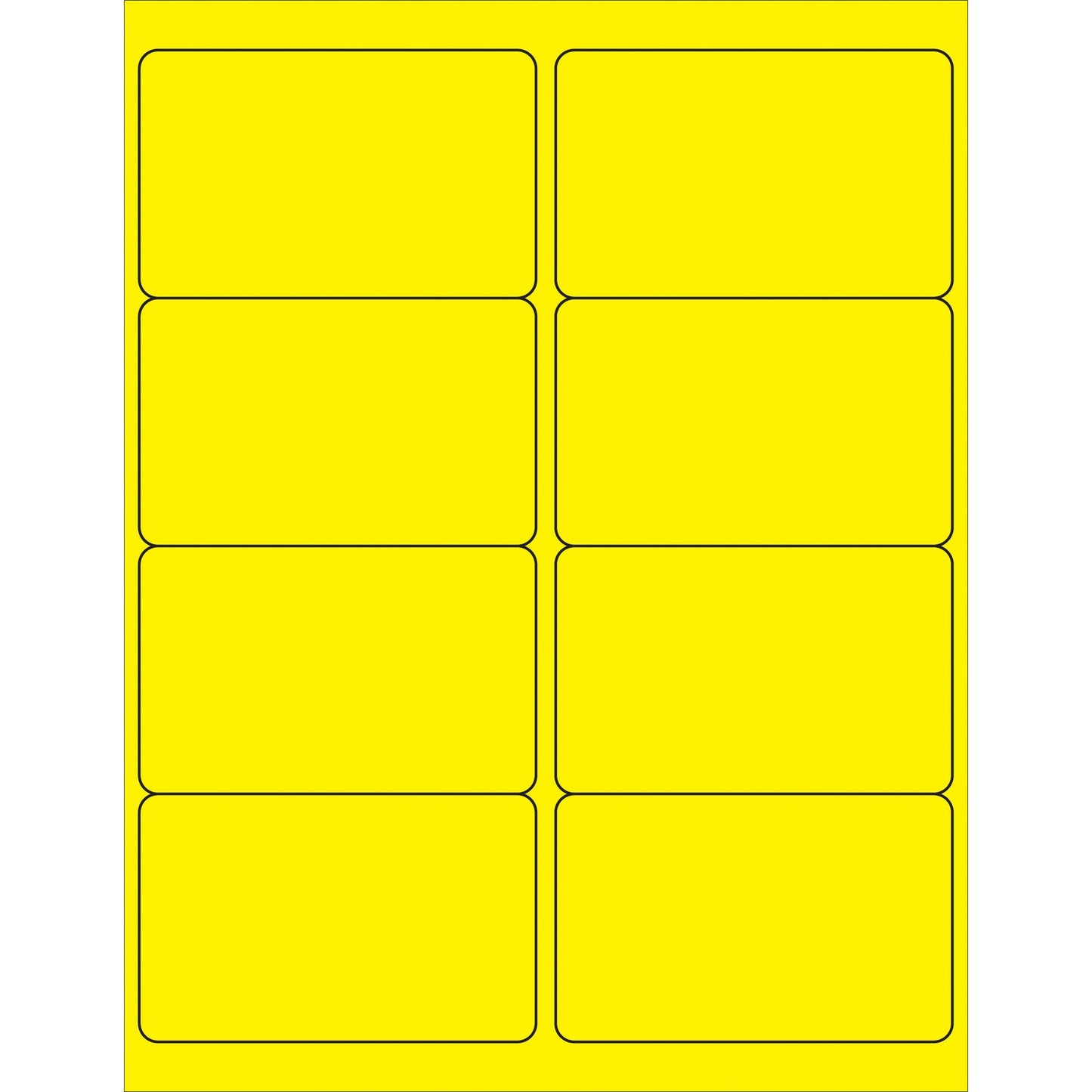 tape-logic-r-4-x-2-1-2-fluorescent-yellow-rectangle-laser-labels-ll179ye_1