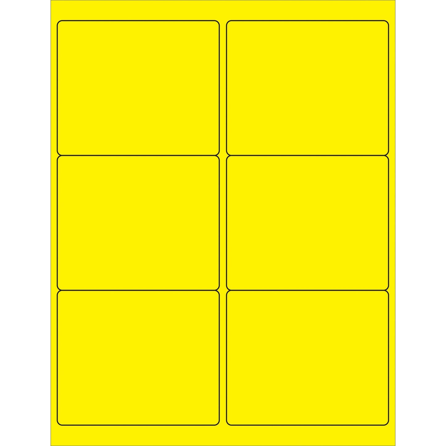 tape-logic-r-4-x-3-1-3-fluorescent-yellow-rectangle-laser-labels-ll180ye_1