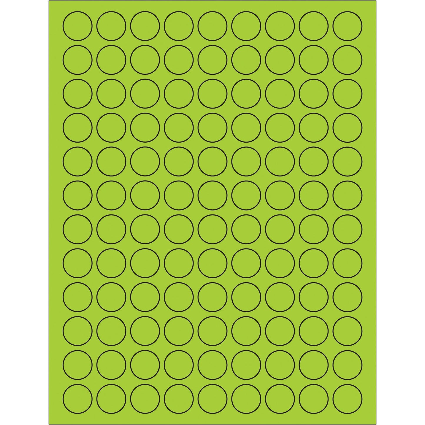 tape-logic-r-3-4-fluorescent-green-circle-laser-labels-ll190gn_1
