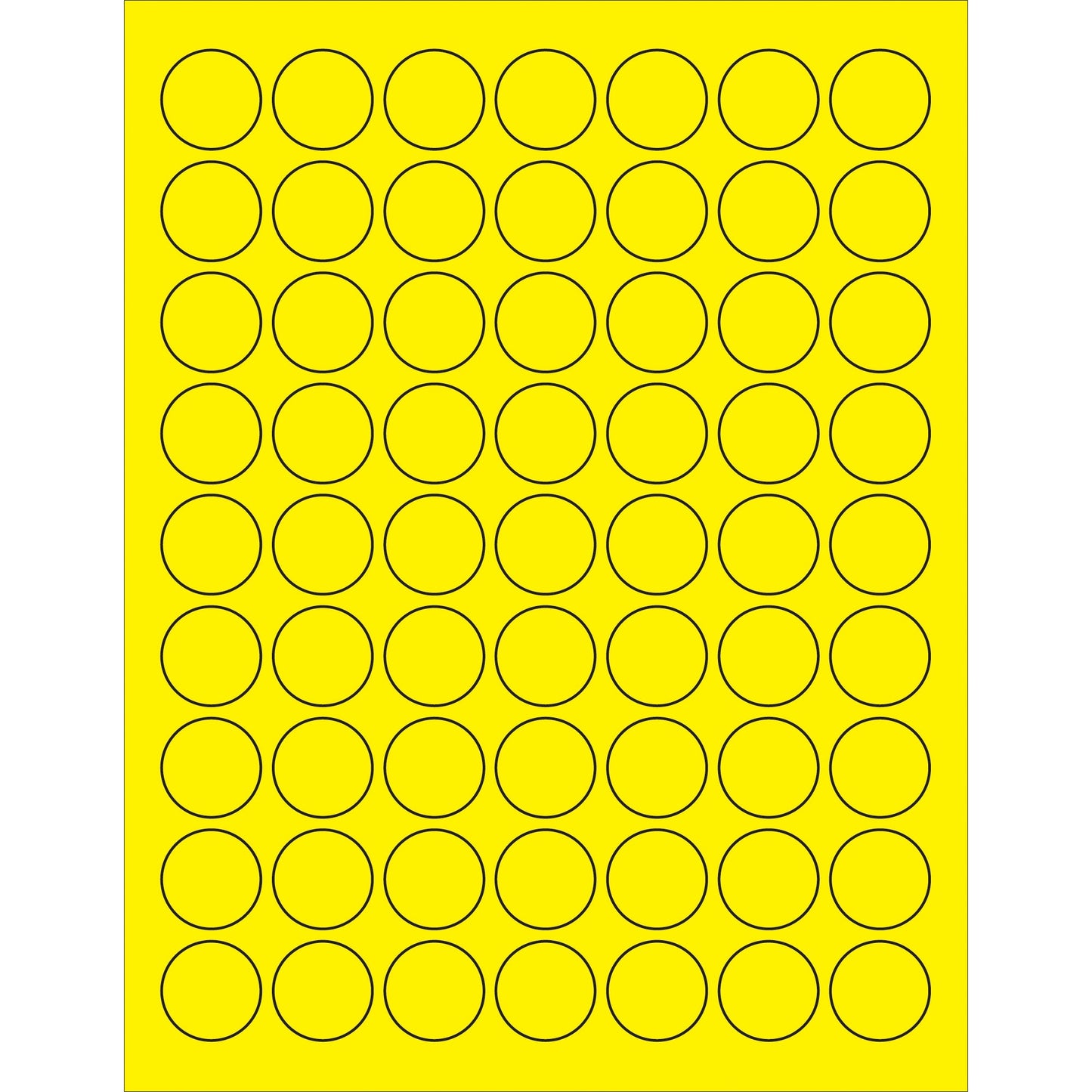 tape-logic-r-1-fluorescent-yellow-circle-laser-labels-ll191ye_1
