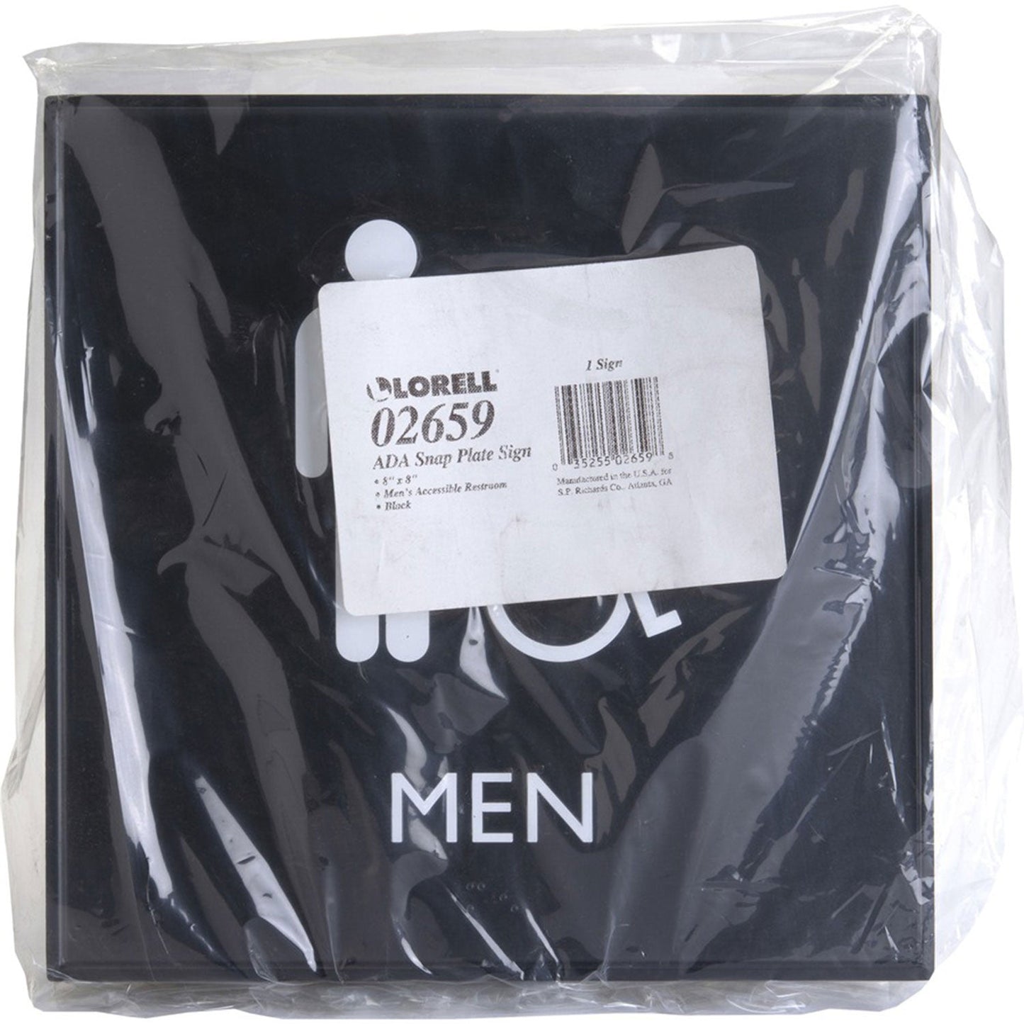 lorell-restroom-sign-1-each-men-print-message-8-x-8-height-square-shape-easy-readability-injection-molded-plastic-black-llr02659_4
