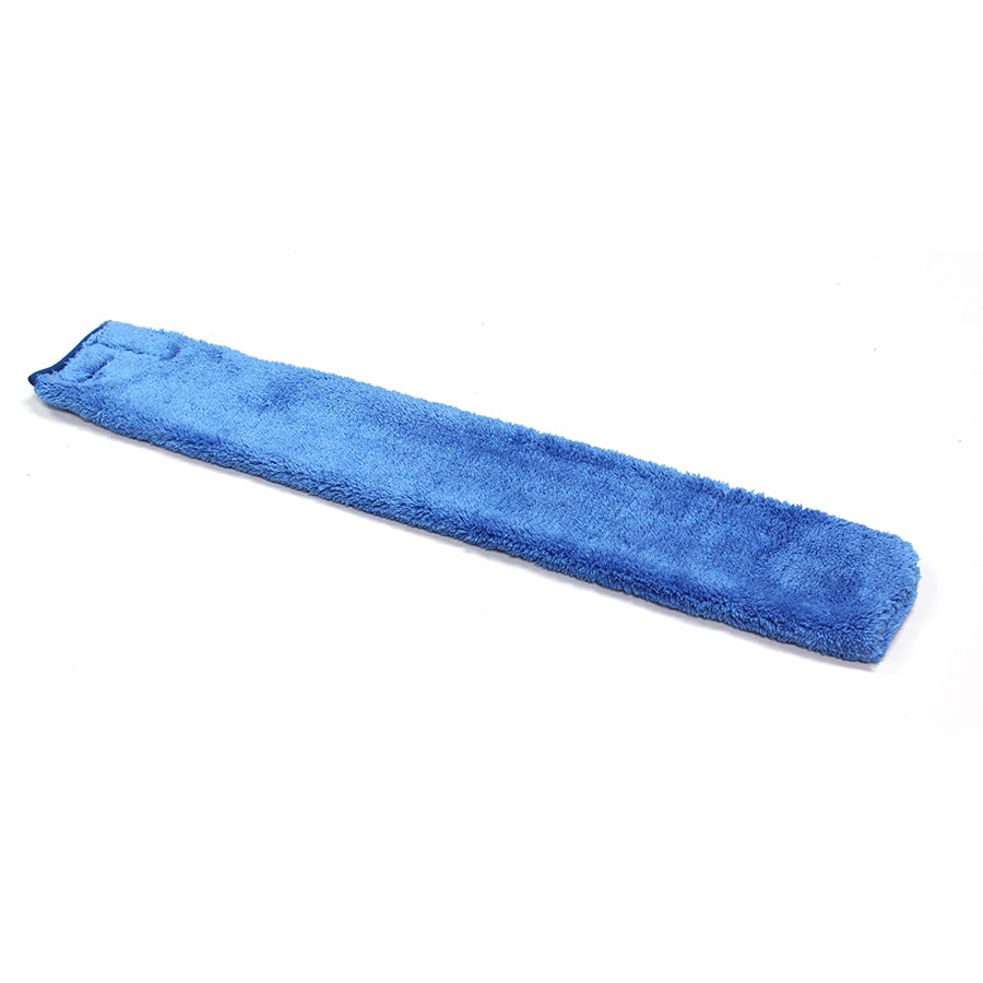 Hospeco® High Duster Covers & Wand, 45gm Blue Microfiber 'Terry' Cover, 180/Case (M920006-CS)