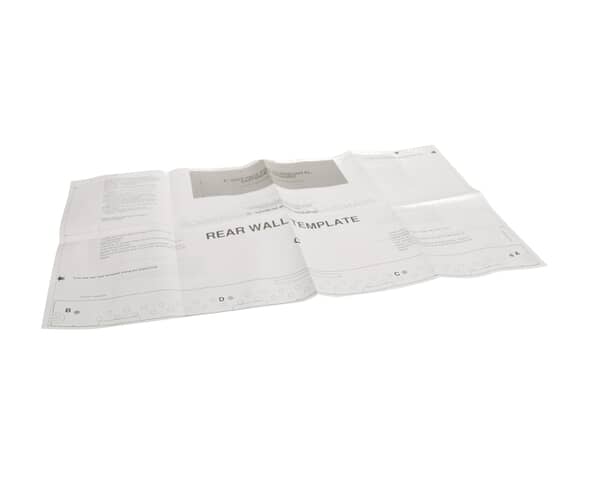 Magic Chef 16170000A75584 Wall Template (MAGC16170000A75584)