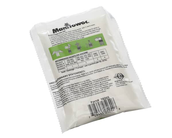 Manitowoc Ice 000016265 De-Scaler Packet Sgl English/Spanish/Fre (MAN000016265)