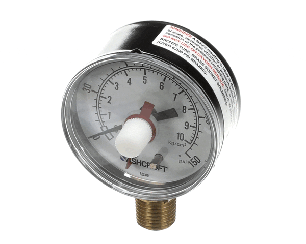Multiplex 00211907 Gauge 0-150 Psi 1/4Npt Btmmount (MANB00211907)