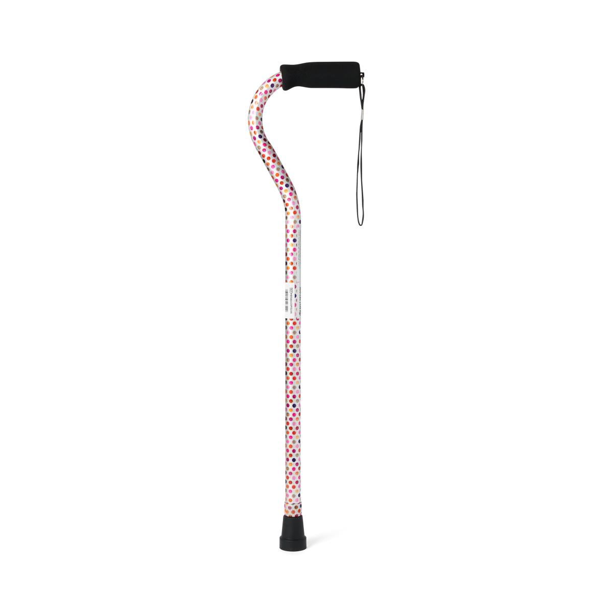 aluminum-fashion-cane-with-offset-handle-polka-dot-1-ea-mds86420polkh_1